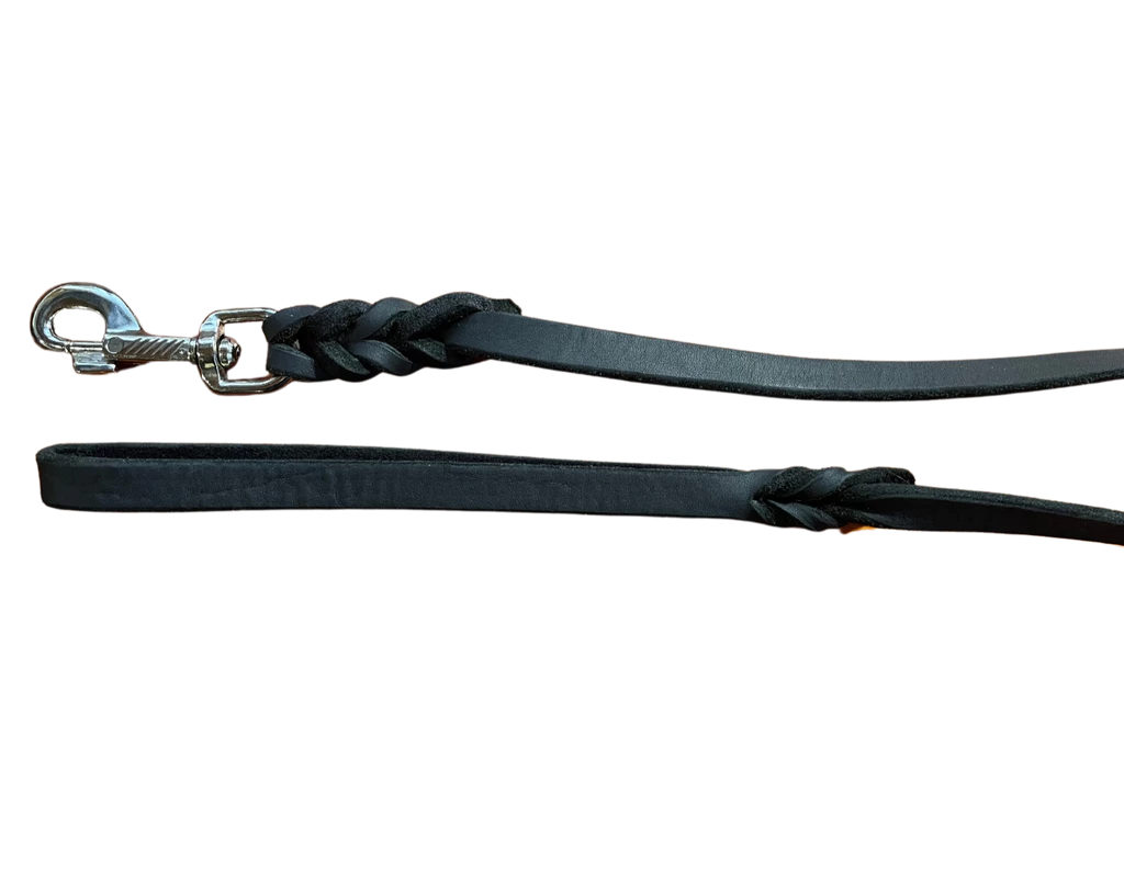 Ruffdog Sports Schweikert Braided Leather Leash 1 Ruffdog Sports Schweikert Braided Leather Leash
