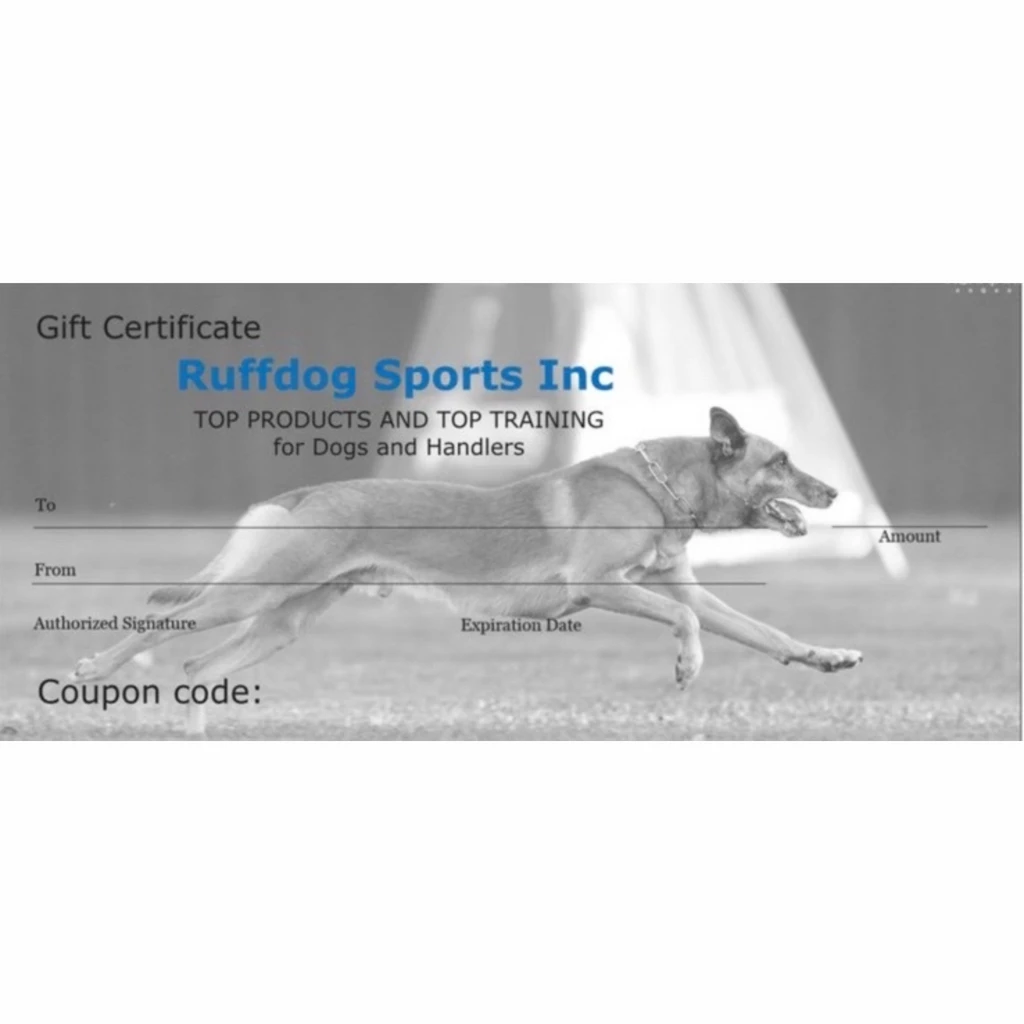 Ruffdog Sports Gift Certificates 1 Ruffdog Sports Gift Certificates