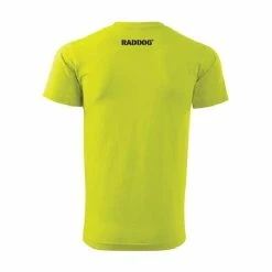 Ruffdog Sports Raddog T-shirt RADDOG Lime -Collections Sales Shop raddoglimetshirtback 1024x1024