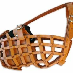 Ruffdog Sports Akah Leather Basket Muzzle
