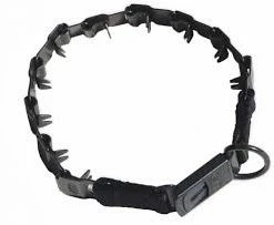 Ruffdog Sports HermSprenger Neck-Tech Sport Black, Click Lock, 1 Ring