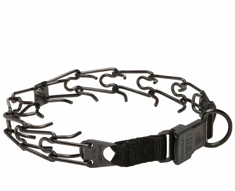 Ruffdog Sports HermSprenger Prong Black, Click-lock, 1 Ring 2 Ruffdog Sports HermSprenger Prong Black, Click-lock, 1 Ring - Image 2