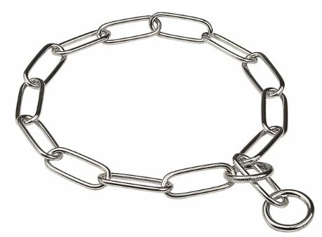 Ruffdog Sports HermSprenger Fursaver, Chrome Plated, Extra Wide Long Link, 4mm 1 Ruffdog Sports HermSprenger Fursaver, Chrome Plated, Extra Wide Long Link, 4mm