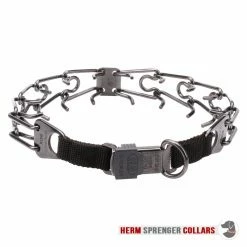 Ruffdog Sports HermSprenger Stainless Steel Prong, Click Lock, 1 Ring