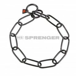 Ruffdog Sports HermSprenger Fursaver, Black, Extra Wide Long Link,4mm