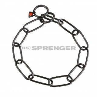 Ruffdog Sports HermSprenger Fursaver, Black, Extra Wide Long Link,4mm 1 Ruffdog Sports HermSprenger Fursaver, Black, Extra Wide Long Link,4mm